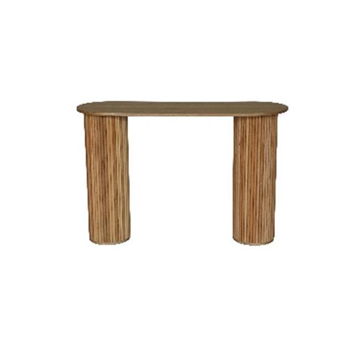 DKD Home Decor Consola Balines Natural Madera de Paulownia y MDF 120x40x80 cm
