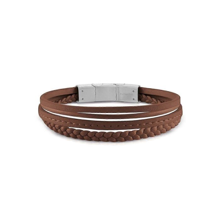 Pulsera Hombre Guess JUMB01345JWSTCGT-U Cuero 25 cm 4