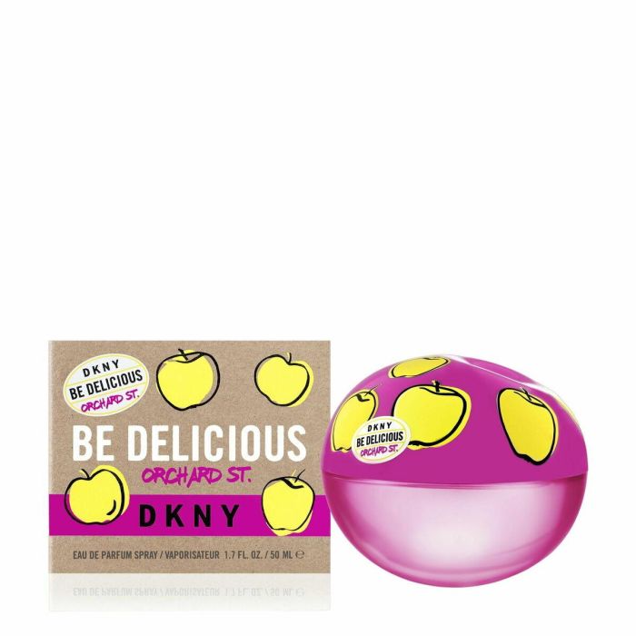Donna Karan Be Delicious Orchard Eau de Parfum Vaporizador Mujer 50 ml - Fragancia Floriental Frutal con Manzana Pink Lady y Jazmín 1