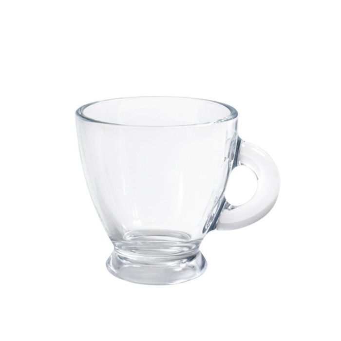 Lav Set 6 Tazas con Asa 95 cc Espresso | Material Cerámica | Colección Taza Lav | Medidas 8x6.5x6.5 cm (12 Cajas)