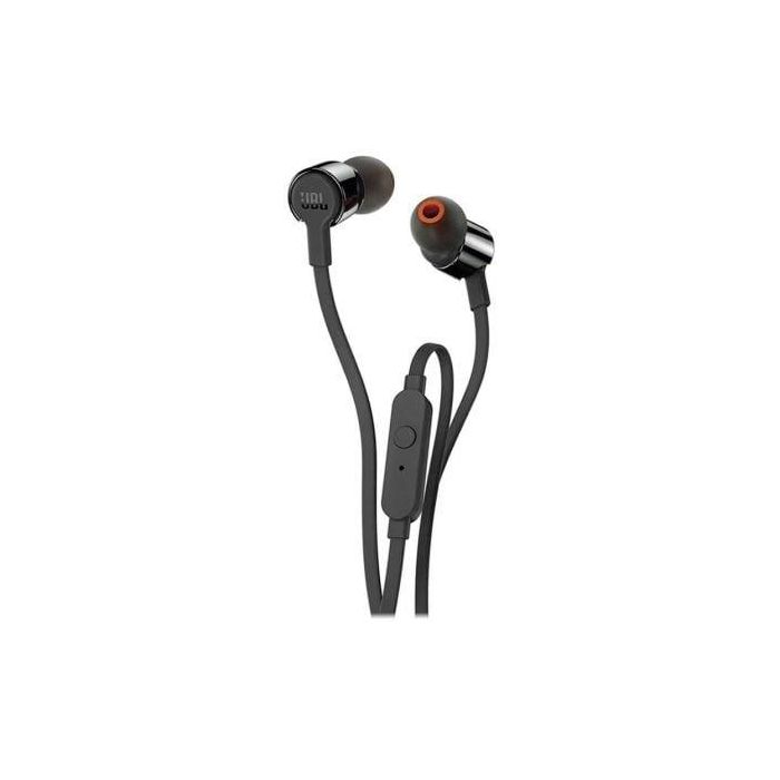 Auriculares Intrauditivos JBL T210/ con Micrófono/ Jack 3.5/ Negros