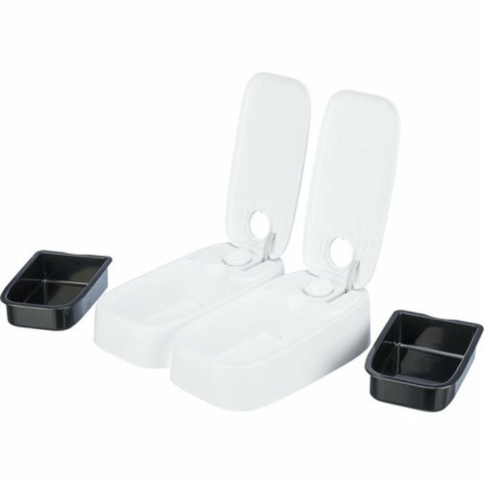 Comedero automático Trixie Blanco Negro Acrílico Plástico 21 Comedero automático Trixie Blanco Negro Acrílico Plástico 21
