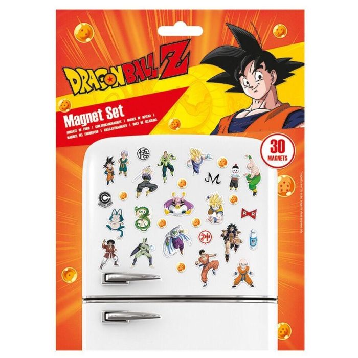 PYRAMID Set Imanes Dragon Ball Z, 30 piezas, 18x24cm