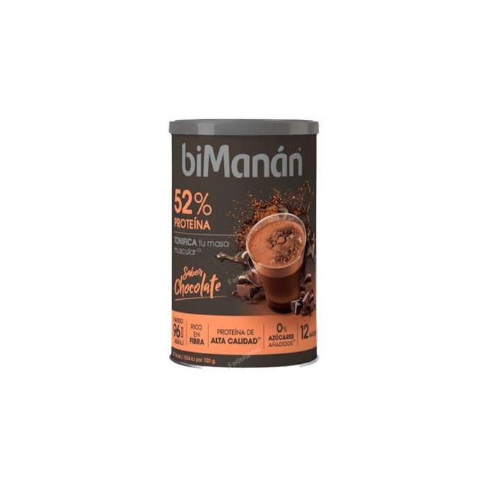 Bimanan Befit Batido Eco Chocolate 360g - Hiperproteico, Bajo en Carbos y Grasas, Rico en Vitaminas y Minerales