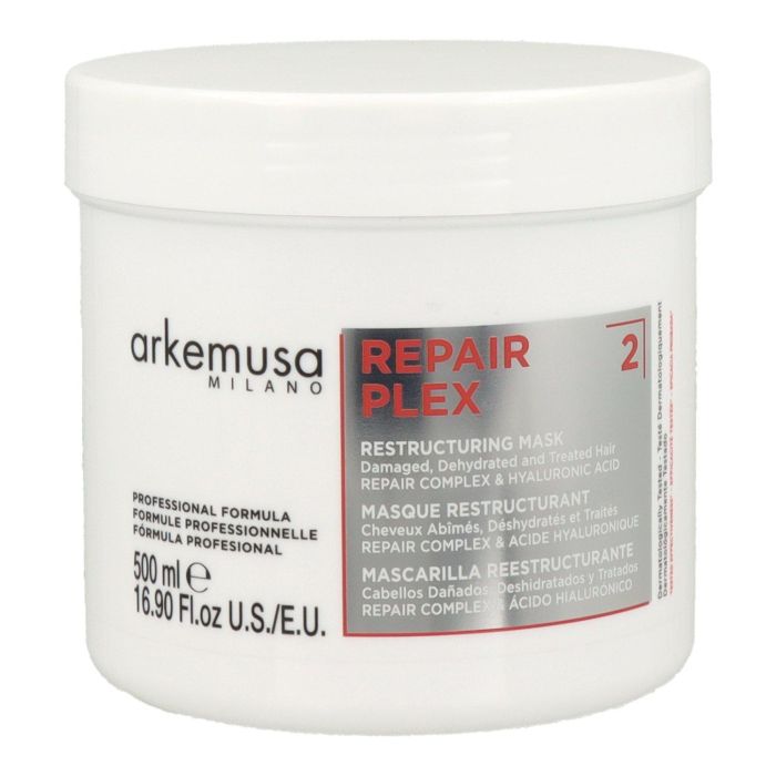 Arkemusa Repair Plex Mascarilla Restructuring Reparadora Nutrición Intensiva 500ml