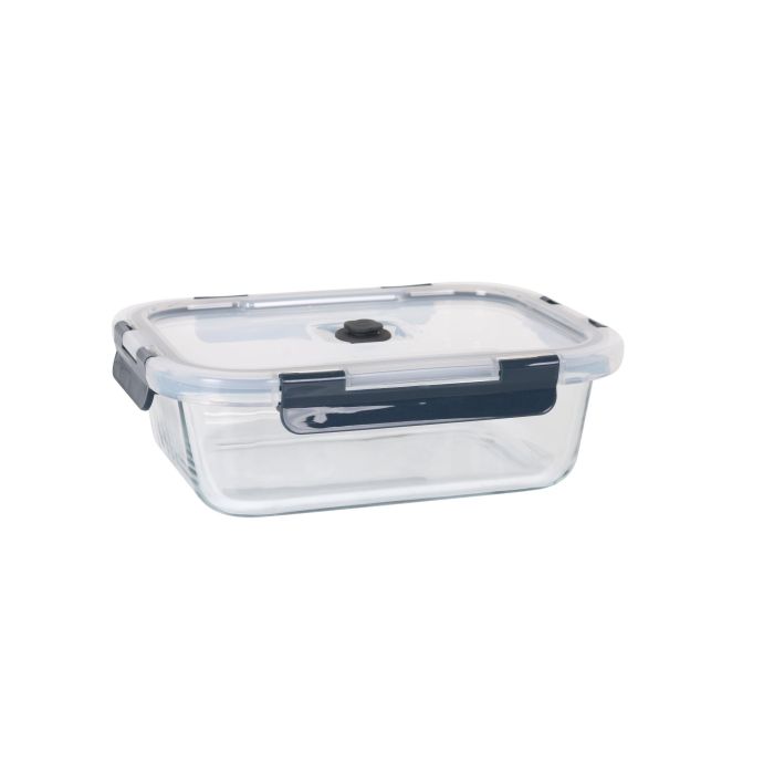 Fiambrera rectangular con tapa Quttin 21x16.1 cm, 1L (6 Unidades) 3