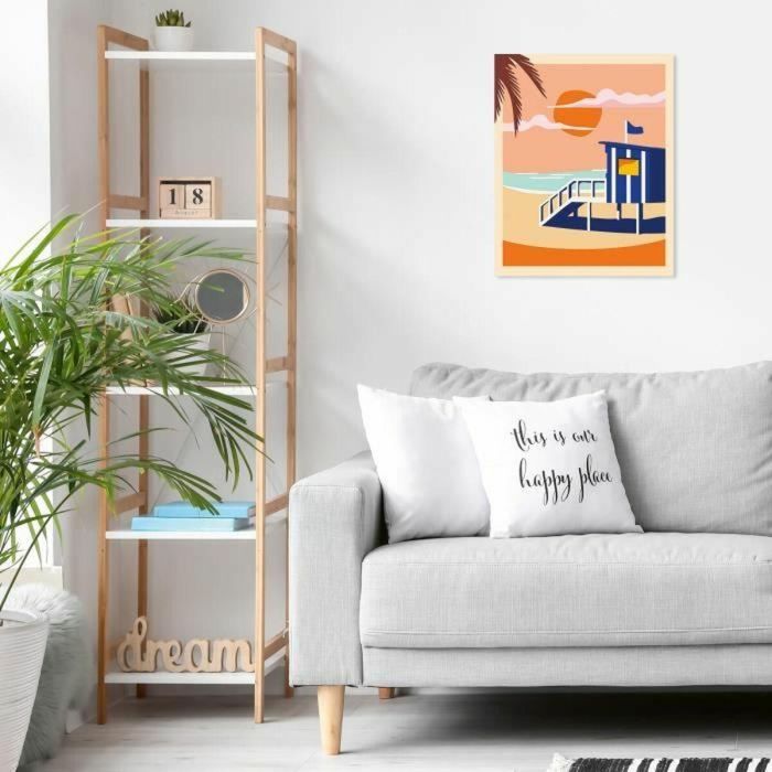 Ravensburger 23896 Pintar por Números CreArt Cabaña de Playa 24x30 cm Adulto 3 Ravensburger 23896 Pintar por Números CreArt Cabaña de Playa 24x30 cm Adulto 3