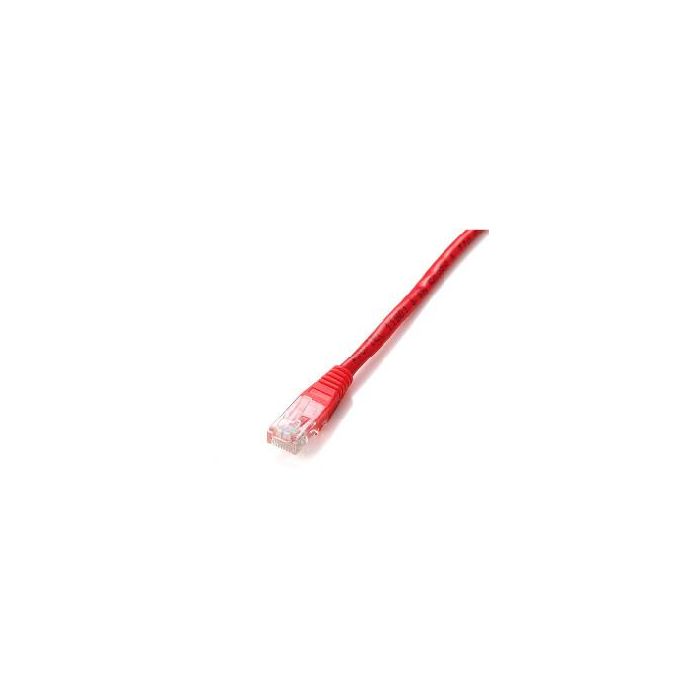 Equip 625424 Cable Patch Cat6 U/UTP 5m Rojo, 2xRJ45 Macho, PVC, Cobre, Conectar y Usar, ISO/IEC 11801, EN 50173