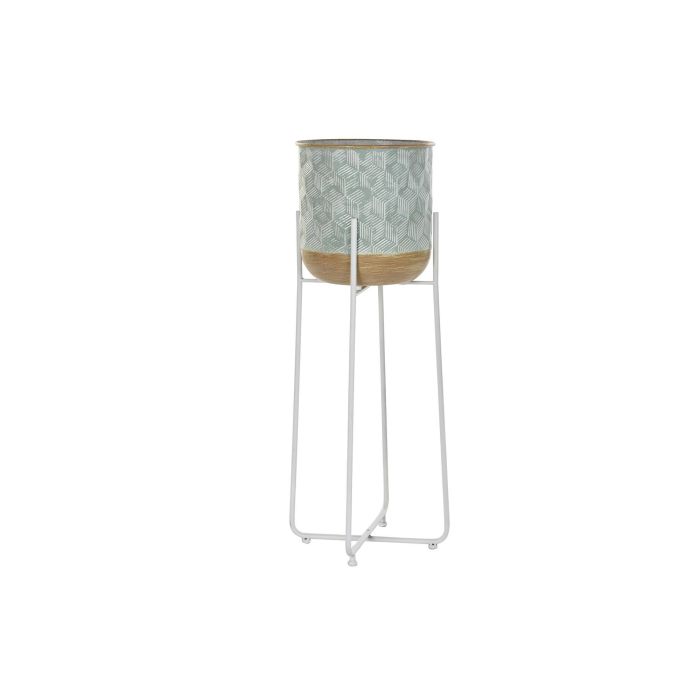 Macetero Urban DKD Home Decor Bicolor 28 x 75 x 28 cm 3 Macetero Urban DKD Home Decor Bicolor 28 x 75 x 28 cm 3