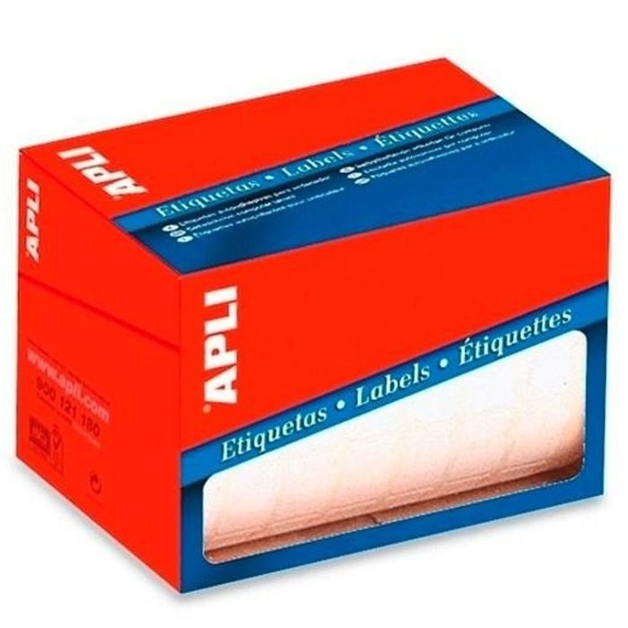 Etiquetas adhesivas Apli Blanco 34 x 53 mm (10 Unidades) 1 Etiquetas adhesivas Apli Blanco 34 x 53 mm (10 Unidades) 1