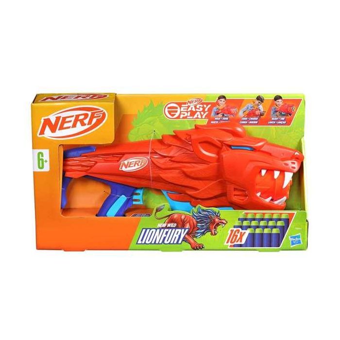 Nerf Junior Lionfury F8646 Hasbro 6 Nerf Junior Lionfury F8646 Hasbro 6