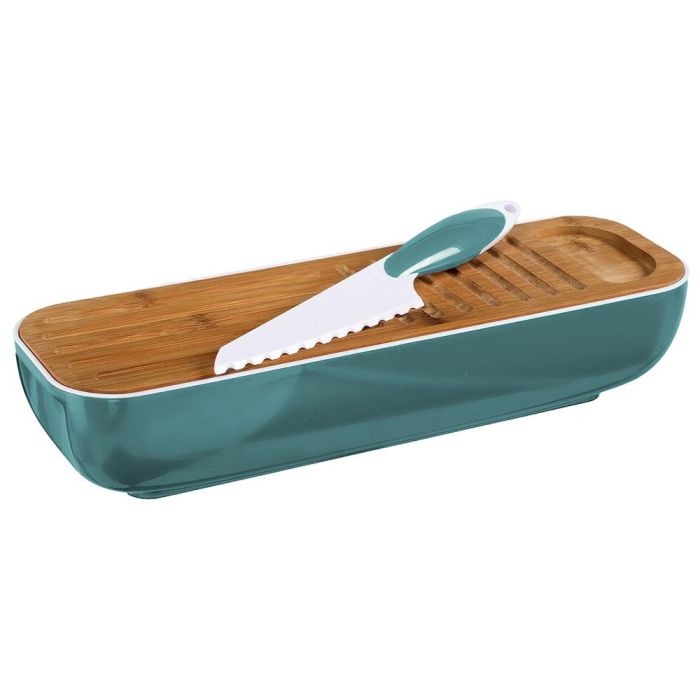 Cook Concept Panera con Tabla y Cuchillo para Pan 3 en 1 Colores Surtidos 40x12,5 cm 4 Cook Concept Panera con Tabla y Cuchillo para Pan 3 en 1 Colores Surtidos 40x12,5 cm 4