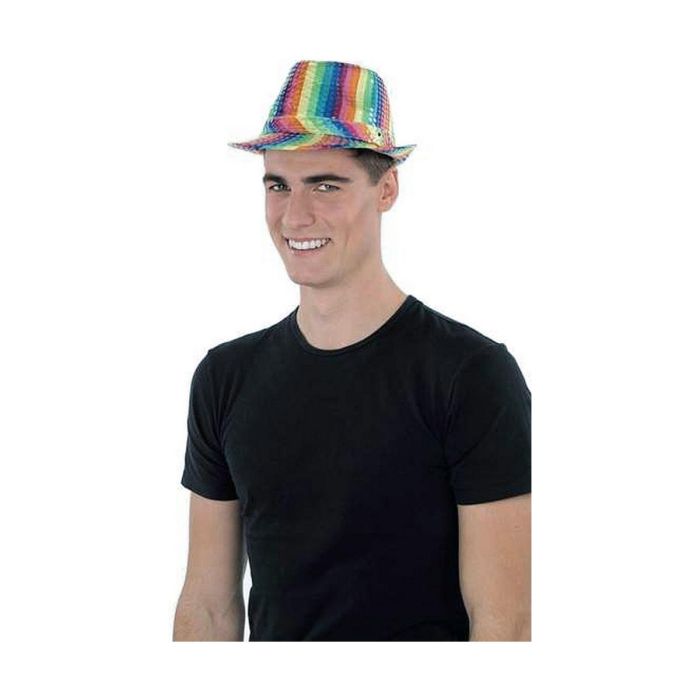 Sombrero con luz rainbow t/58 3 Sombrero con luz rainbow t/58 3