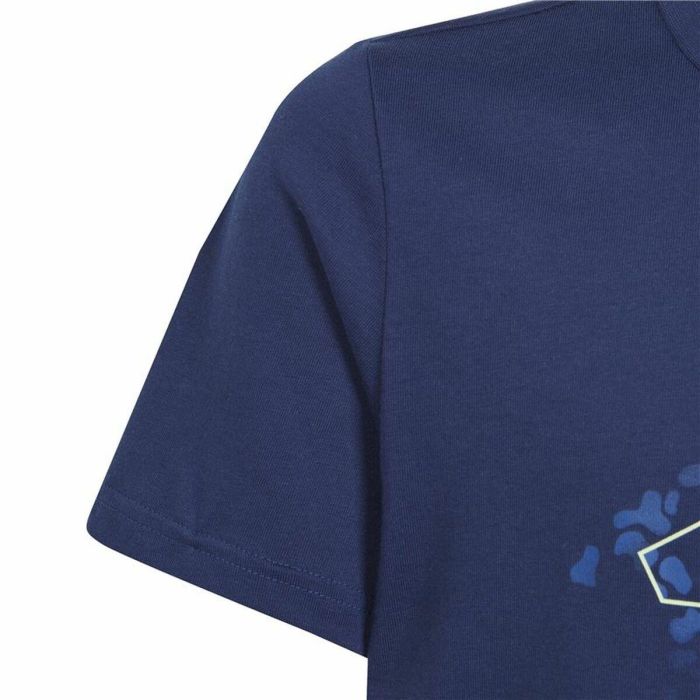 Camiseta de Manga Corta Hombre Adidas Essentials Uni Train Azul 2