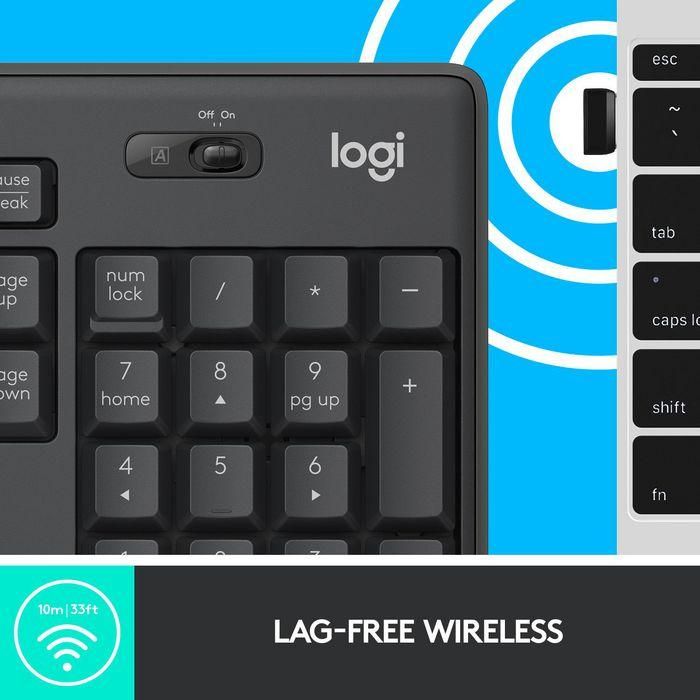 Logitech MK295 Silent Wireless Combo, English 12 Logitech MK295 Silent Wireless Combo, English 12