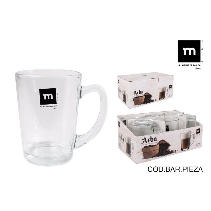 Taza con asa Arba 307 cc - La Mediterranea (48 Unidades) Taza con asa Arba 307 cc - La Mediterranea (48 Unidades)