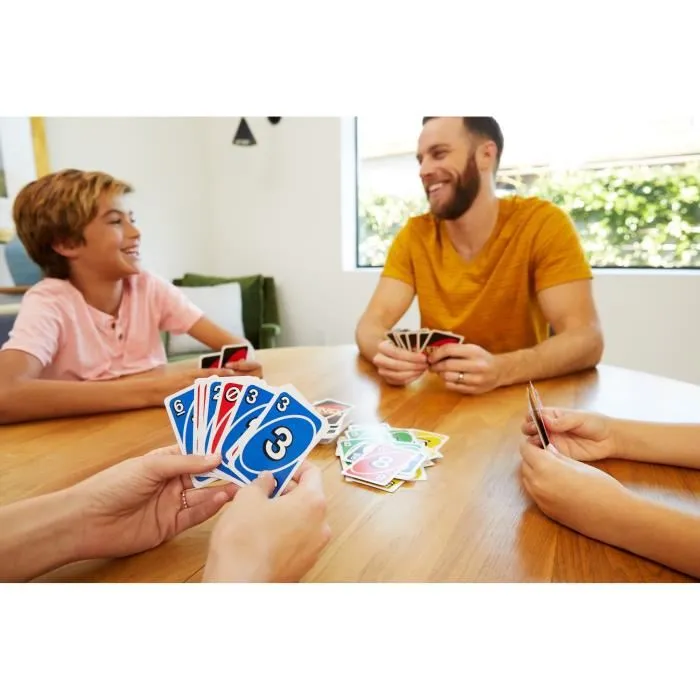 Mattel Games UNO Deluxe Juego de Cartas para 7 años y más 1
