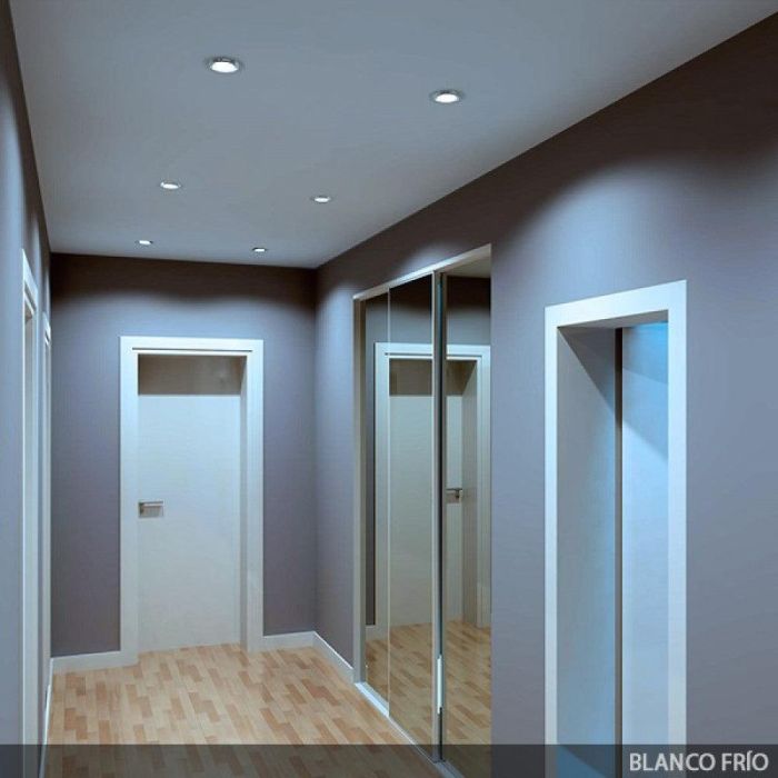 Foco Downlight LED 6W 600Lm 6000ºK Circular   Cristal Ø95Mm 40.000H [GR-MB01-6W-O-CW] 6