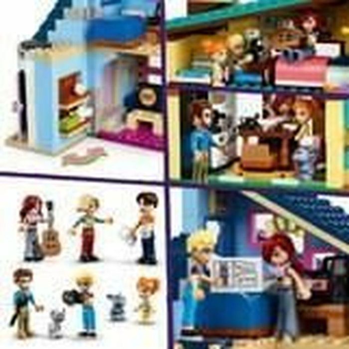 LEGO 42620 Friends Casas Familiares de Olly y Paisley, Muñeca de Juguete con Figuras y Accesorios 4