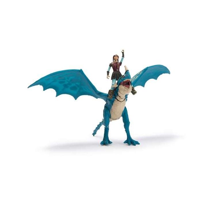 Dragones con vikingo 25,4x25,4x7,59 cm - modelos surtidos 1 Dragones con vikingo 25,4x25,4x7,59 cm - modelos surtidos 1