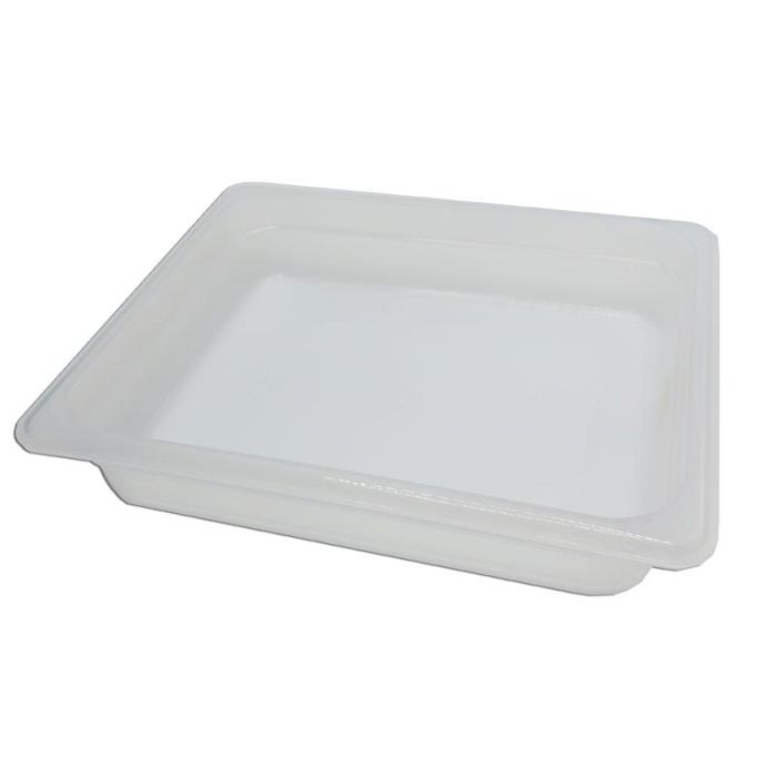 CAMBRO - 22PP - Recipiente GN 1/2 - 26,5 x 32,5 cm. - de 6,5 cm prof. Fabricado en polipropileno. Capacidad 3,9 L - Venta 1 unidad