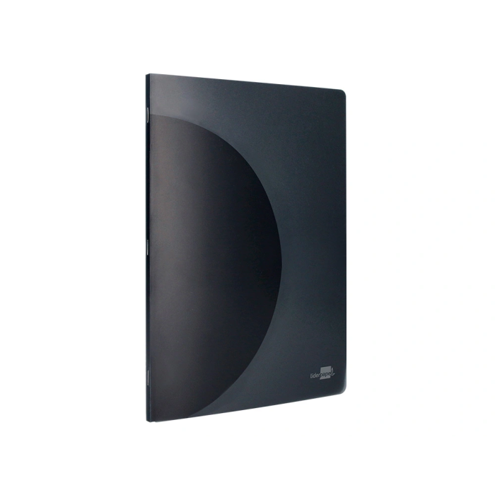 Liderpapel Libreta A5 48 Hojas 90gr Rayado Horizontal Tapa Plástico Negra 8