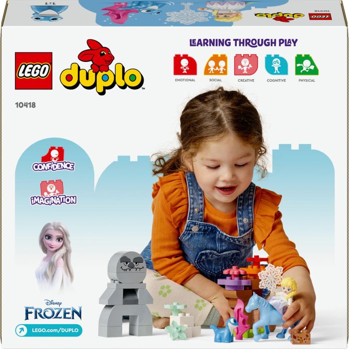 LEGO 10418 DUPLO Disney Elsa y Bruni en el Bosque Encantado - Set de Construcción para Niños Pequeños 7 LEGO 10418 DUPLO Disney Elsa y Bruni en el Bosque Encantado - Set de Construcción para Niños Pequeños 7