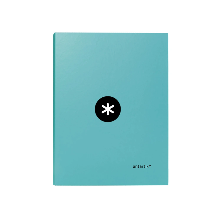 Antartik Carpeta de Anillas A4 Forrada 4 Anillas 25 mm Redondas Color Menta 1