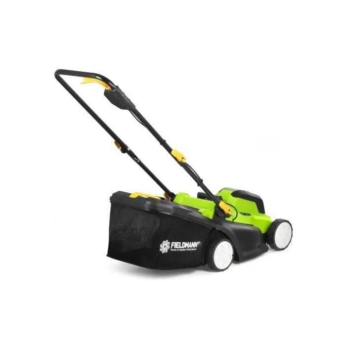 Fieldmann FIE8590669303816 Cortacésped Inalámbrico 20V, Corte 33 cm, Altura Máxima 65 mm (Sin Batería/Cargador) 1 Fieldmann FIE8590669303816 Cortacésped Inalámbrico 20V, Corte 33 cm, Altura Máxima 65 mm (Sin Batería/Cargador) 1