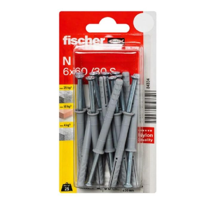 Fischer N Med.Taco 6-40 Taco Clavable en Blister