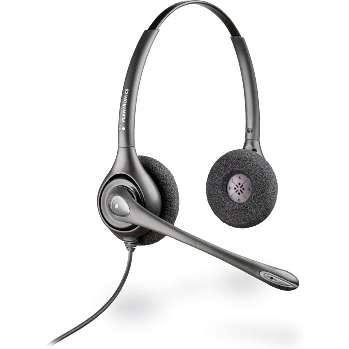 Poly H261N Auriculares Binaurales Supraplus con Bolsa TAA
