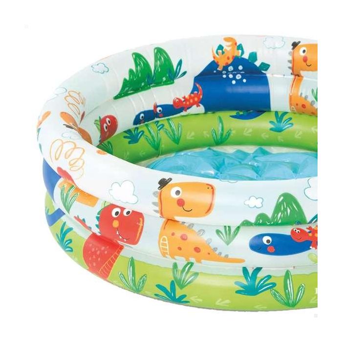 Piscina hinchable 3 aros animales con suelo hinchable (capacidad 28 litros)(1-3 años) 61x22 cm 6 Piscina hinchable 3 aros animales con suelo hinchable (capacidad 28 litros)(1-3 años) 61x22 cm 6