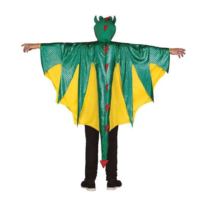 Disfraz dragon talla ml (poncho y gorro) 1 Disfraz dragon talla ml (poncho y gorro) 1