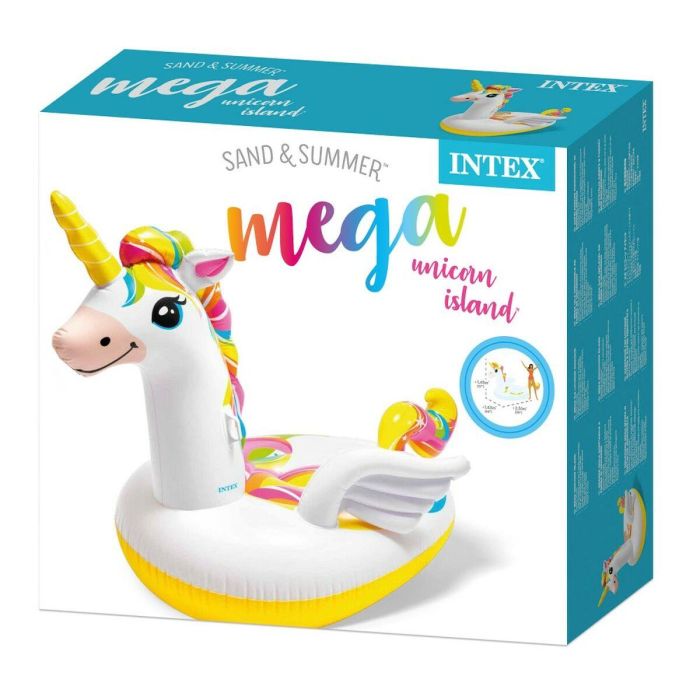 Isla Hinchable Intex Unicornio 163 x 251 x 145 cm (2 Unidades) 1