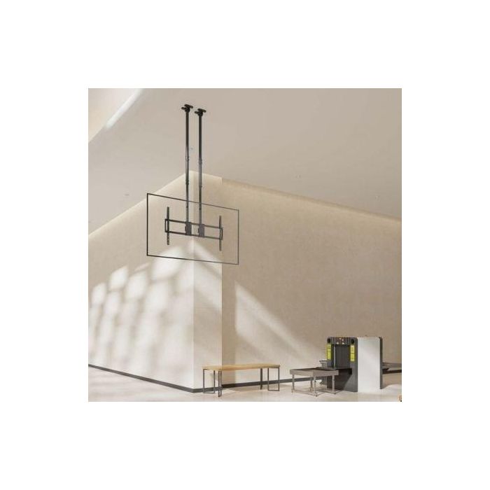 Soporte de Techo Inclinable/ Giratorio/ Nivelable Aisens CT120TLE-395 para TV de 60-120"/ hasta 120kg 3 Soporte de Techo Inclinable/ Giratorio/ Nivelable Aisens CT120TLE-395 para TV de 60-120"/ hasta 120kg 3