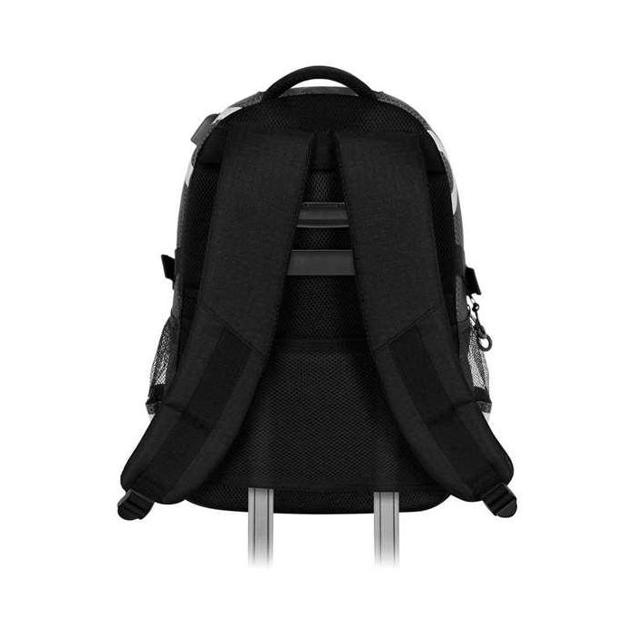 Karactermania Mochila Spiderman Run. Plus Fan Town 44x34x21 cm con 3 Compartimentos y Puerto USB 5