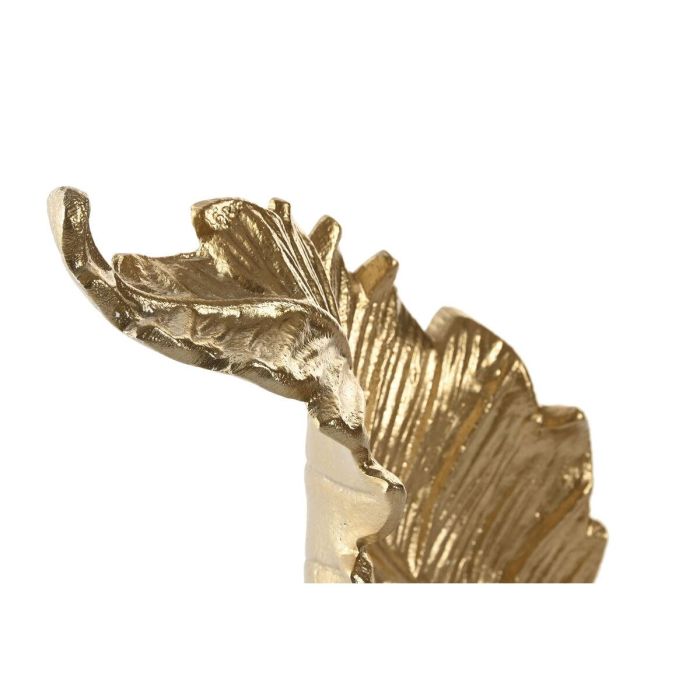 Figura Moderno DKD Home Decor Dorado Blanco 7 x 22 x 20 cm 2 Figura Moderno DKD Home Decor Dorado Blanco 7 x 22 x 20 cm 2