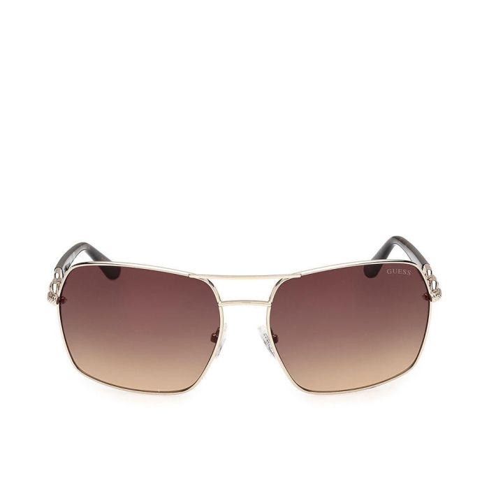 Guess Gafas GU00159 Gafas de Sol Aviador para Mujer - Montura Metal 130 mm Guess Gafas GU00159 Gafas de Sol Aviador para Mujer - Montura Metal 130 mm
