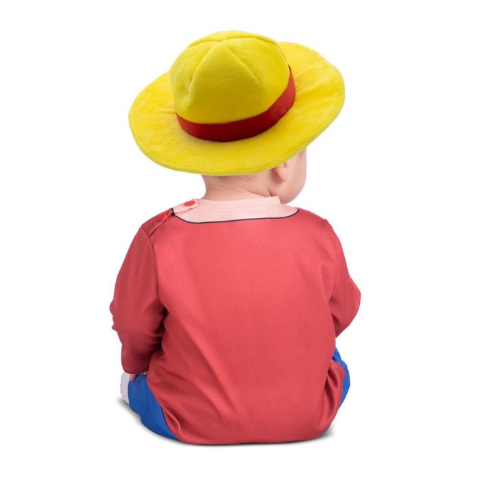 Disfraz luffy gorro y mono talla 12-24 m 1 Disfraz luffy gorro y mono talla 12-24 m 1