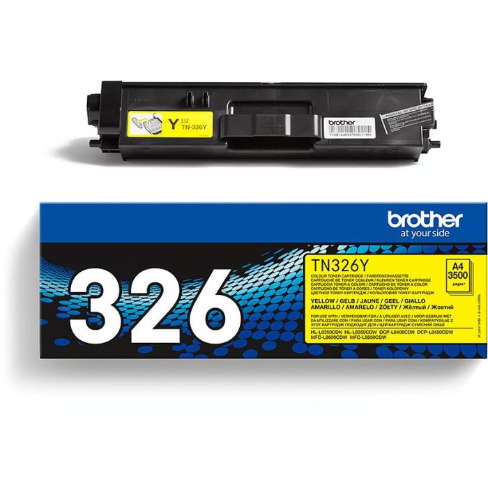 BROTHER Toner Amarillo HLL8250CDN Y HLL8350CDW 3.5 K BROTHER Toner Amarillo HLL8250CDN Y HLL8350CDW 3.5 K