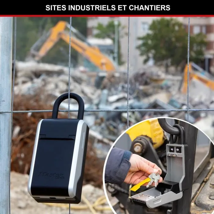 Master Lock Caja de Llaves Exterior con Mango Flexible, Gran Capacidad, Alta Seguridad - 19,6 x 7,6 x 5,6 cm 5