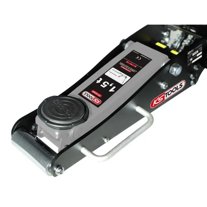 Gato hidráulico - KS TOOLS - 161.0364F - Gato compacto de aluminio/acero para coche - Elevador de coches de 1,5 toneladas 2