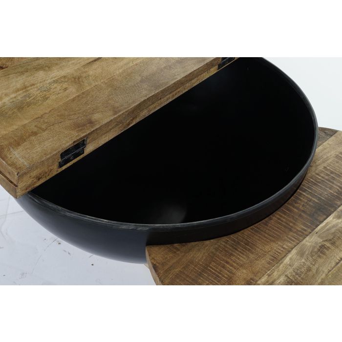 Mesa de Centro DKD Home Decor Madera Metal 114 x 76 x 33 cm 2 Mesa de Centro DKD Home Decor Madera Metal 114 x 76 x 33 cm 2