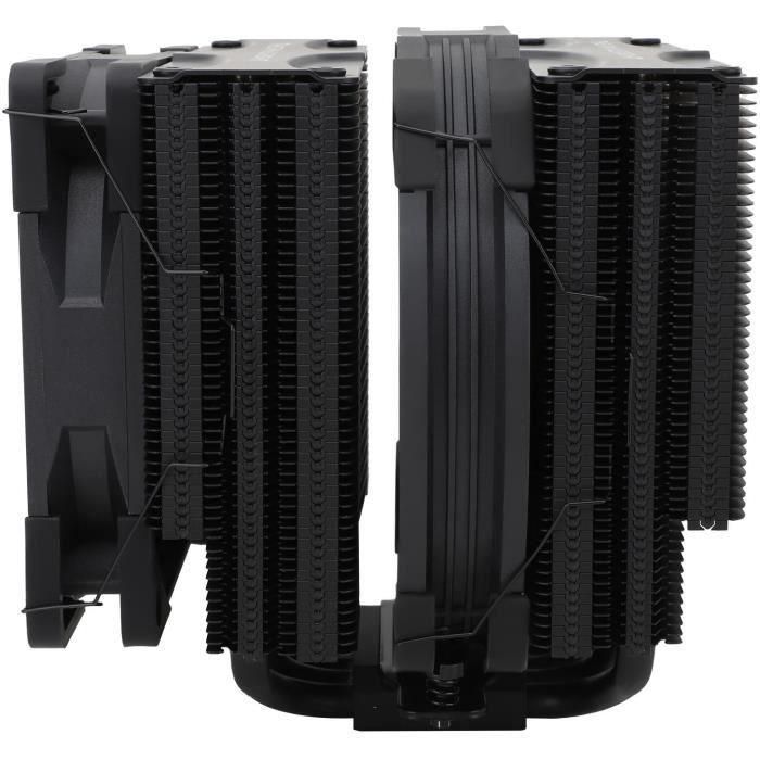Thermalright Frost Commander 140 THE0814256003063 - Disipador de CPU Negro con Ventiladores 1x140mm + 1x120mm - Compatible Intel y AMD 2