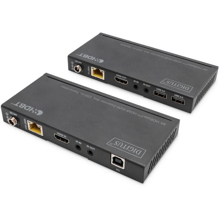 Digitus 4K HDBaseT HDMI KVM Extender Set USB 2.0 150m 1