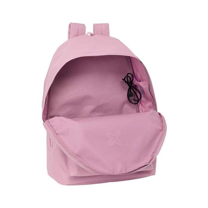 Safta Mochila Munich Basicos Portatil 15,6" + USB Rosa 31x44x18 cm 8 Safta Mochila Munich Basicos Portatil 15,6" + USB Rosa 31x44x18 cm 8