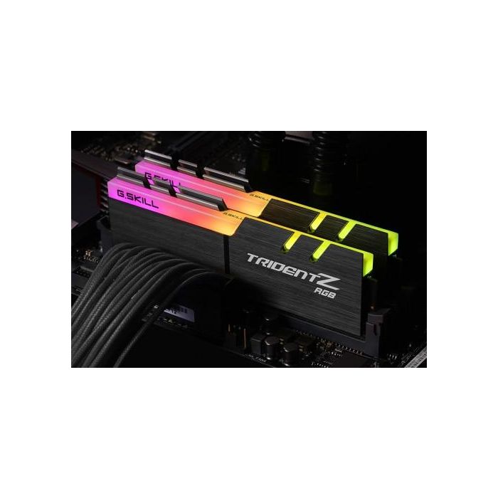 G.Skill TridentZ RGB F4-3200C16D-16GTZR Memoria RAM DDR4 de 16GB (2x8GB) 3200MHz CL16 Negra