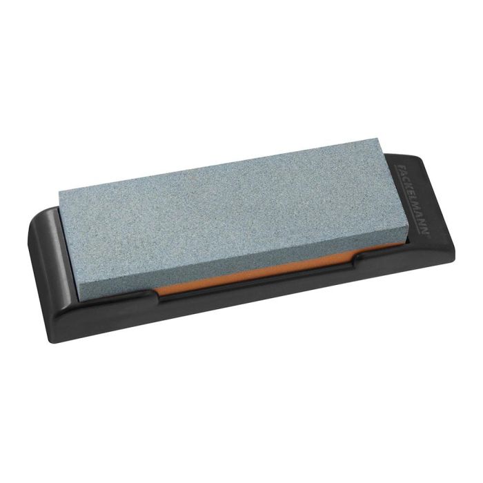 Nirosta Piedra de afilar cuchillos cerámica 190x60mm, base antideslizante, lado grueso y fino, gris/negro/rojo 0 Nirosta Piedra de afilar cuchillos cerámica 190x60mm, base antideslizante, lado grueso y fino, gris/negro/rojo 0