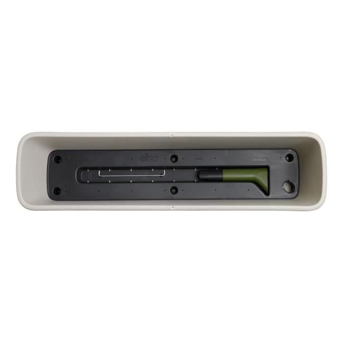 Elho Noa Balconiere Xl - Gris - L 78 x B 20 x H 18 cm - Balcón exterior - 100% reciclado 2 Elho Noa Balconiere Xl - Gris - L 78 x B 20 x H 18 cm - Balcón exterior - 100% reciclado 2