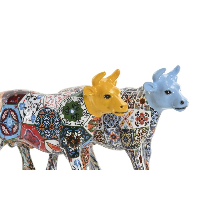 Figura Urban DKD Home Decor Azul Amarillo 6 x 12 x 16 cm (2 Unidades) 1 Figura Urban DKD Home Decor Azul Amarillo 6 x 12 x 16 cm (2 Unidades) 1
